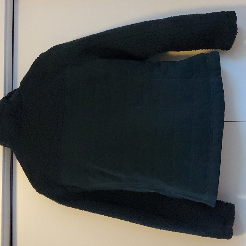 Pendleton salida canvas sherpa jacket (dark teal color) - Picture 9 of 13